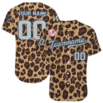 customized new york yankees leopard spot jersey best selling