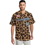 customized new york yankees leopard spot jersey best selling