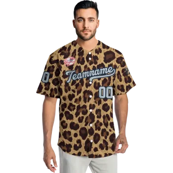 customized new york yankees leopard spot jersey fashion forward
