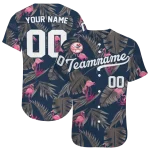 customized new york yankees tropical flamingo navy jersey best selling