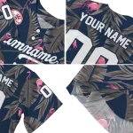 customized new york yankees tropical flamingo navy jersey best selling