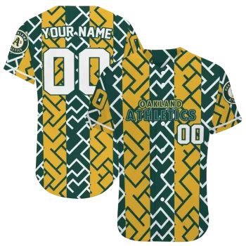 customized oakland athletics squares grid green jersey best selling