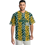 customized oakland athletics squares grid green jersey best selling