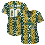customized oakland athletics squares grid green jersey best selling