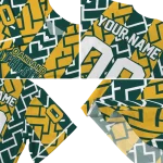 customized oakland athletics squares grid green jersey best selling