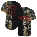 customized philadelphia phillies tropical foliage black jersey best selling