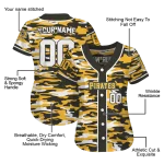 customized pittsburgh pirates camo splash black jersey best selling
