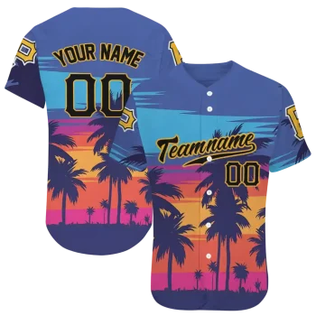 customized pittsburgh pirates palm paradise jersey best selling