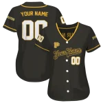 customized pittsburgh pirates plain classic black jersey best selling