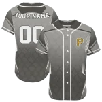 customized pittsburgh pirates wavy flow black jersey best selling