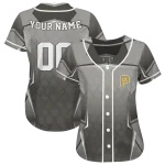 customized pittsburgh pirates wavy flow black jersey best selling