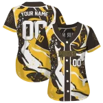 customized san diego padres splash swirl brown jersey best selling