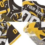 customized san diego padres splash swirl brown jersey best selling