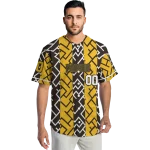 customized san diego padres squares grid brown jersey best selling