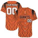 customized san francisco giants chevron rhythm orange jersey best selling