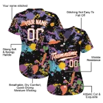 customized san francisco giants paint splatter black jersey best selling