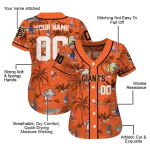 customized san francisco giants sailboat island orange jersey best selling