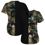 customized san francisco giants tropical foliage black jersey best selling