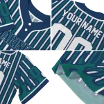 customized seattle mariners blazing stripes navy blue jersey best selling