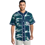 customized seattle mariners camo splash navy blue jersey best selling