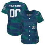 customized seattle mariners edgy stripes navy blue jersey best selling