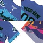 customized seattle mariners palm paradise jersey best selling