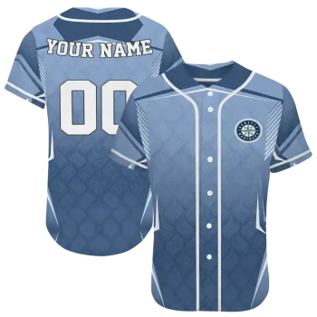 customized seattle mariners wavy flow navy blue jersey best selling