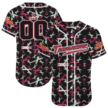 customized st louis cardinals abstract x black jersey best selling
