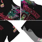 customized st louis cardinals palm leaf black jersey best selling