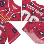 customized st louis cardinals snowflake festive red jersey best selling