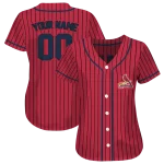 customized st louis cardinals stripe pattern red jersey best selling