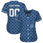 customized tampa bay rays chevron interlock navy jersey best selling