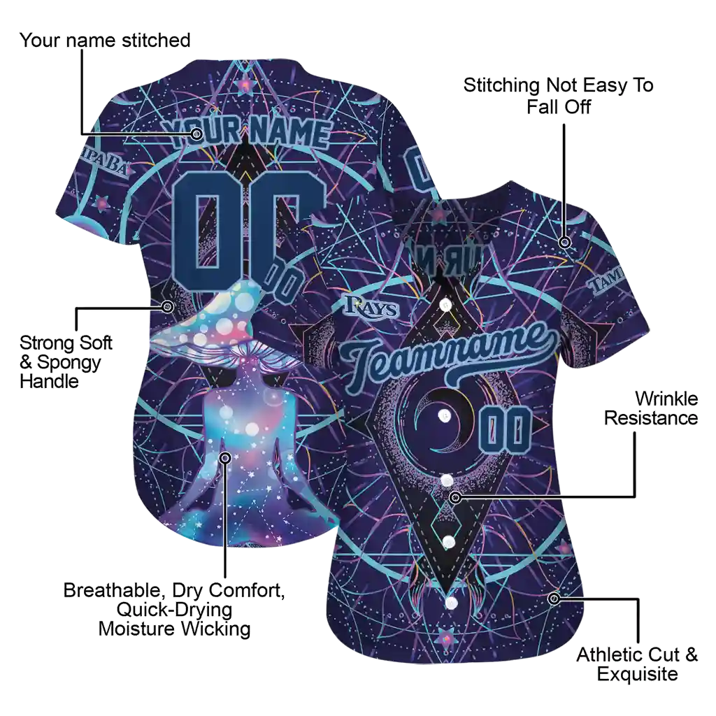 customized tampa bay rays mystic mushroom jersey latest model customized tampa bay rays mystic mushroom jersey latest model