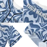 customized tampa bay rays psychedelic curves navy jersey best selling