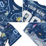 customized tampa bay rays sailboat island navy jersey best selling