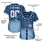 customized tampa bay rays star burst light blue jersey best selling