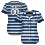 customized tampa bay rays stripe layers navy white jersey best selling