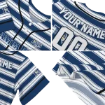 customized tampa bay rays stripe layers navy white jersey best selling