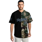 customized tampa bay rays tropical foliage black jersey best selling