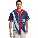 customized texas rangers curved stripes blue white jersey best selling