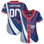 customized texas rangers curved stripes blue white jersey best selling