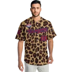 customized texas rangers leopard spot jersey best selling