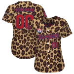 customized texas rangers leopard spot jersey best selling