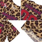 customized texas rangers leopard spot jersey best selling