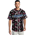 customized toronto blue jays abstract x black jersey best selling