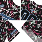 customized toronto blue jays abstract x black jersey best selling