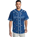 customized toronto blue jays snowflake festive blue jersey best selling