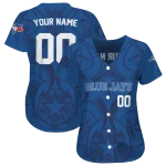 customized toronto blue jays star circle blue jersey best selling