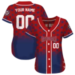 customized washington nationals star burst blue jersey best selling