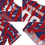 customized washington nationals stripe paint red jersey best selling